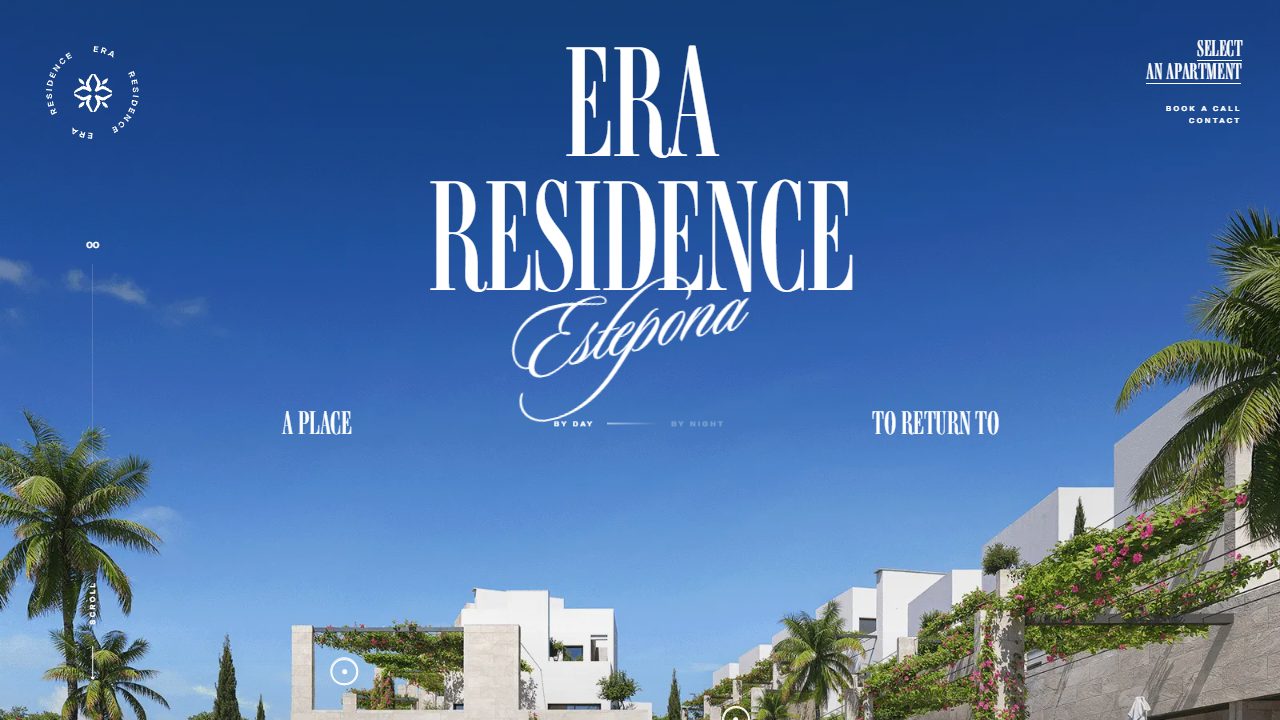 Era Residence - live website we built