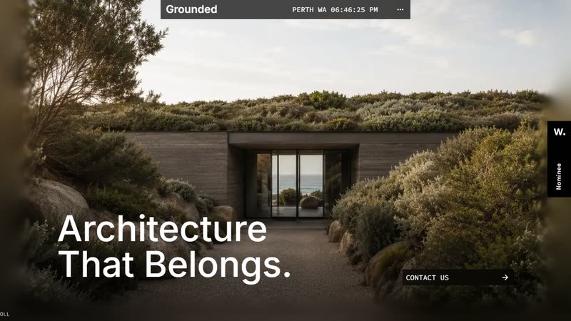 Grounded - live website we built