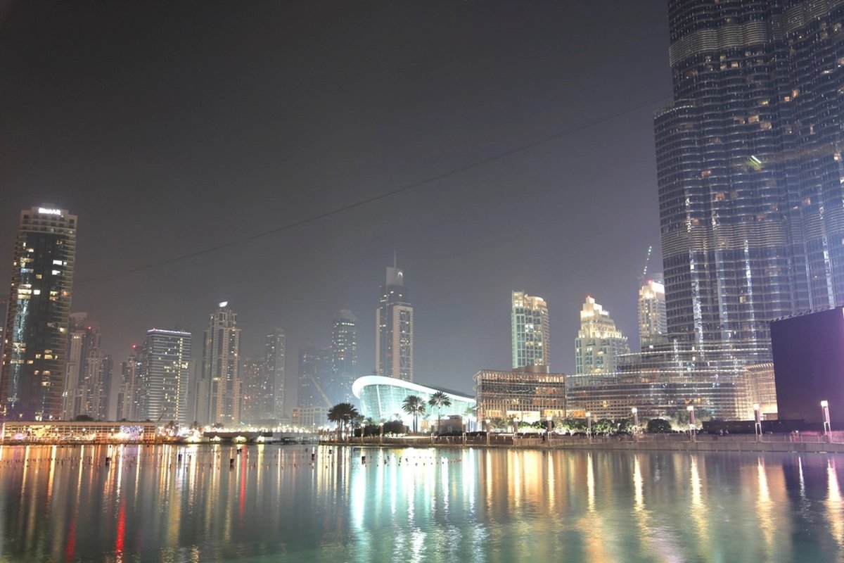 Burj Khalifa Sky Night